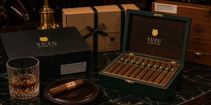 Yuzu membership cigar boxes